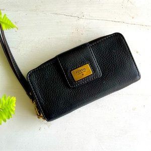 Fossil Black Leather Wallet